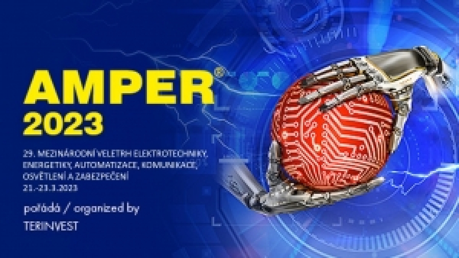 AMPER 2023 – veletrh elektrotechniky a elektroniky nabitý energií a automatizací!